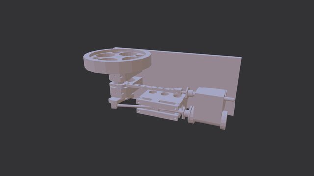 3D model of Steam Engine Assembly