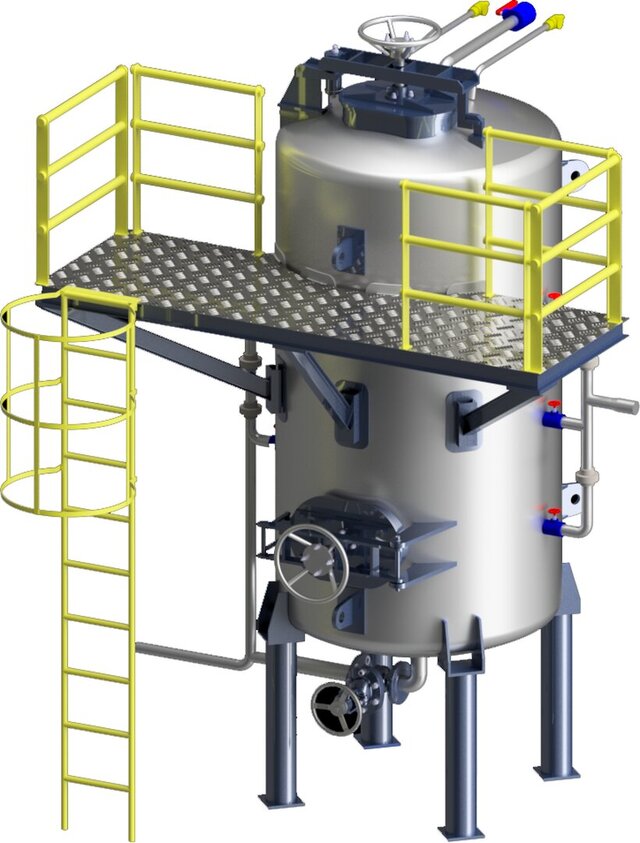 Industrial Autoclave & Access Platform – image 1 of 2