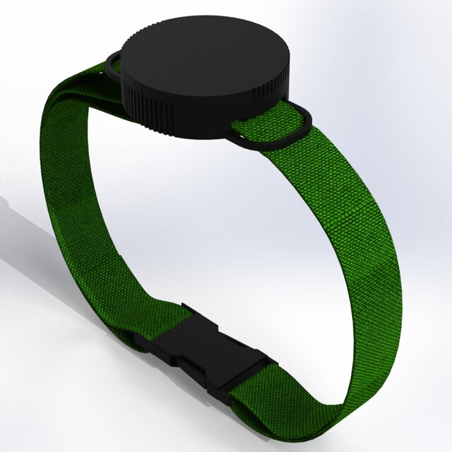 Dog Collar With Slider locking.