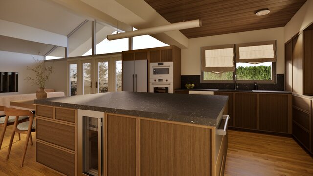 Kitchen 3D Renders – image 3 of 5
