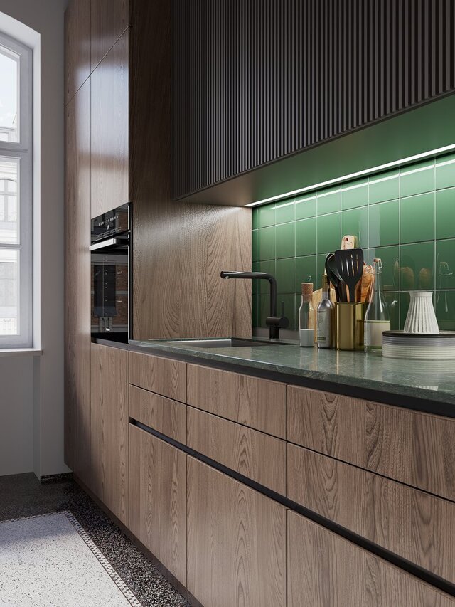 Modern Kitchen – 3D Interior Visualization