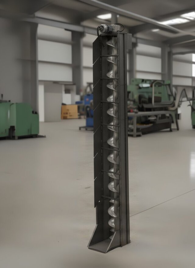 Vertical Screw Conveyor System