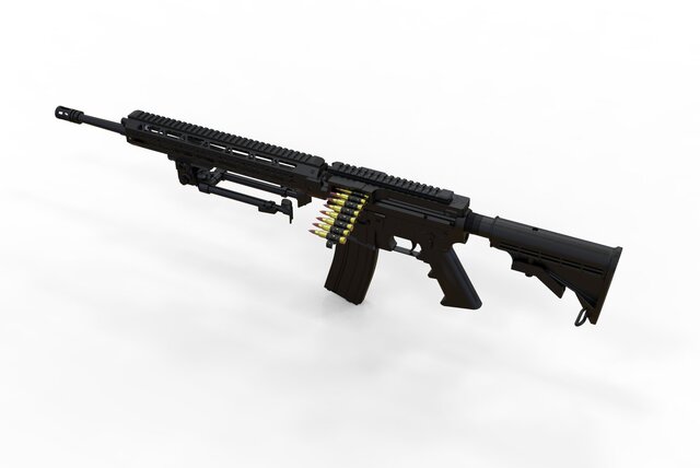 5.56 belt-fed LMG