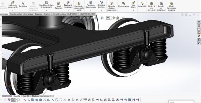 3D model of Railway Locomotive Design