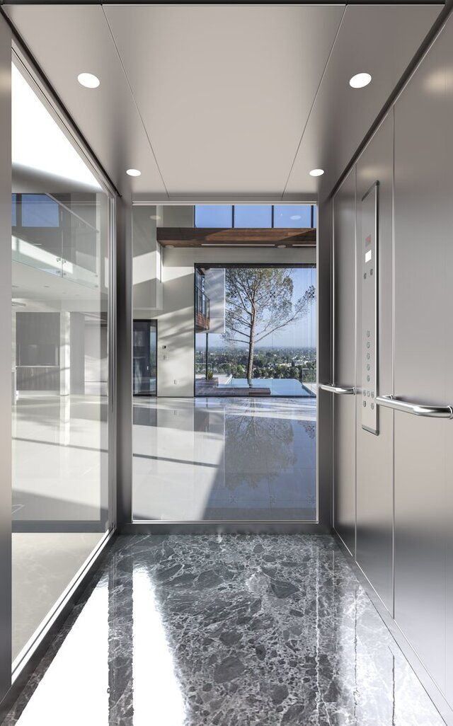 Modern Elevator Cabin Design & Sheet Metal Manufacturing Drawings