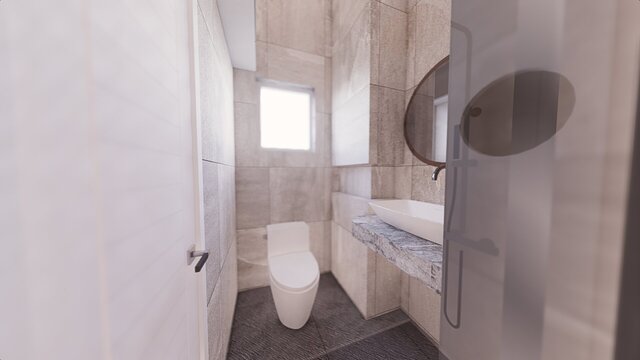 3D model of Bedroom Renovation