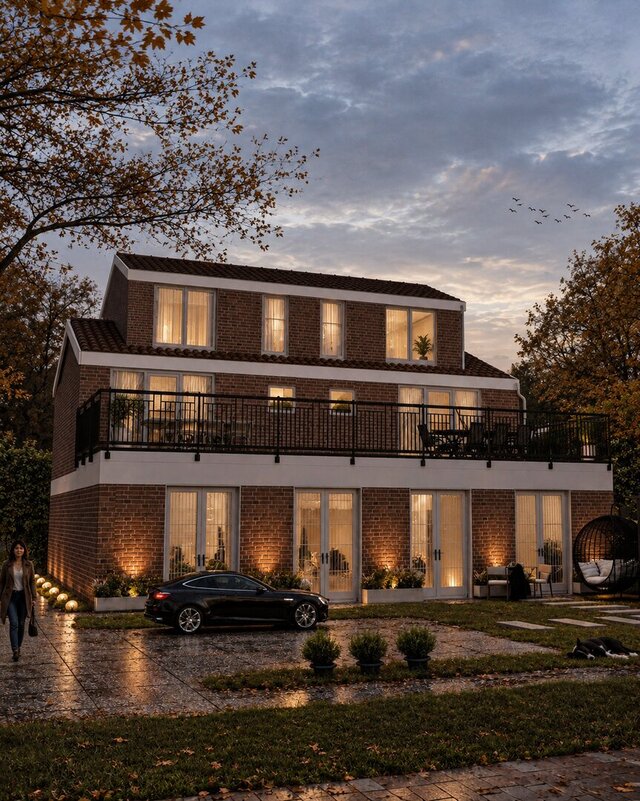 DETACHED HOUSE DESIGN | VISUALIZATION – image 2 of 4