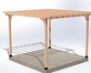 Pergola in hardwood