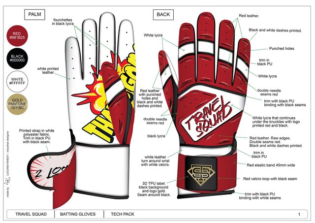 glove sneakers design