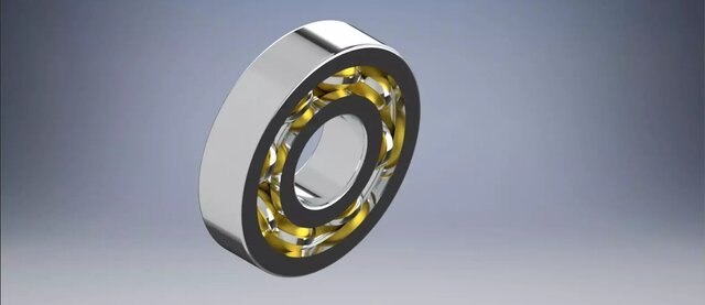 3D model of Deep Groove Ball Bearing – CATIA  3D CAD Design