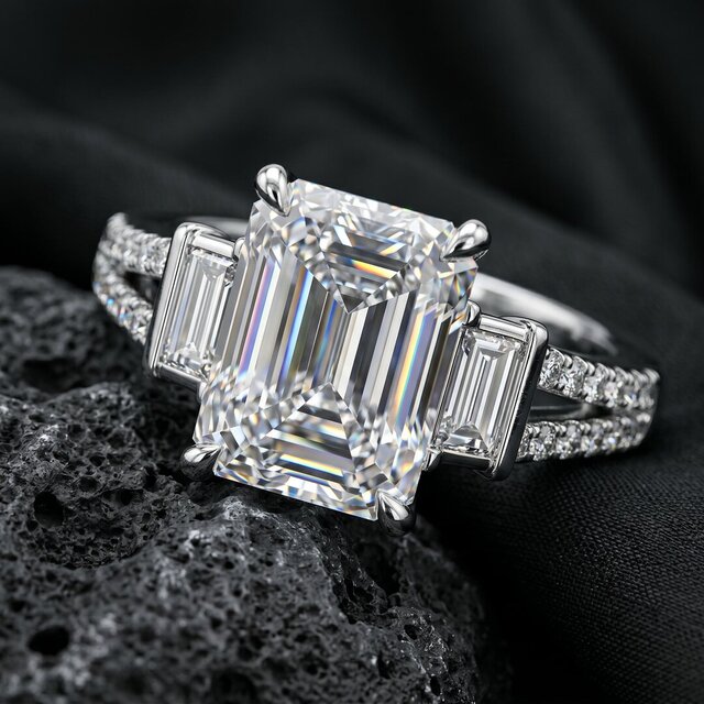 3D model of Luxury Jewelry Collection: From Technical Sketch to Hyper-Realistic 3D Render