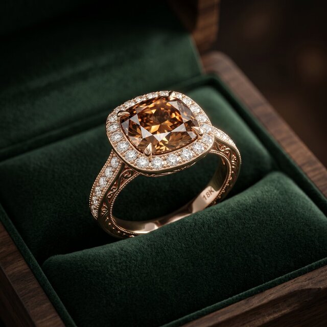 3D model of Luxury Jewelry Collection: From Technical Sketch to Hyper-Realistic 3D Render