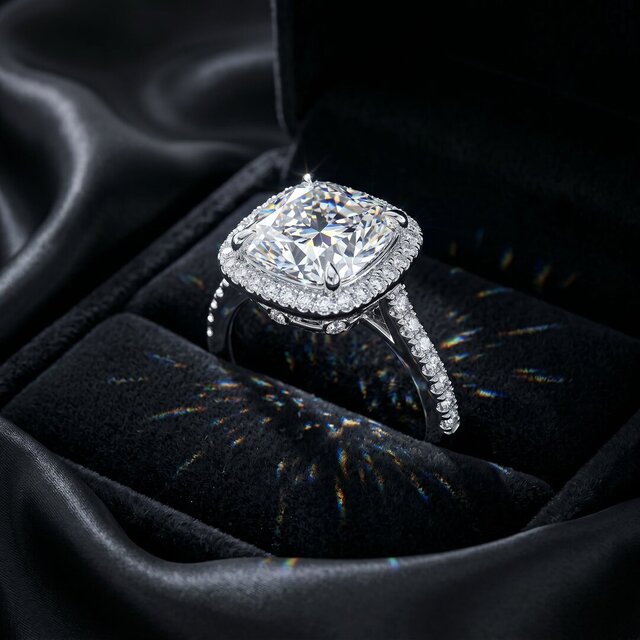 3D model of Luxury Jewelry Collection: From Technical Sketch to Hyper-Realistic 3D Render