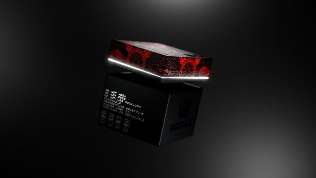 3D Royal Box Animation