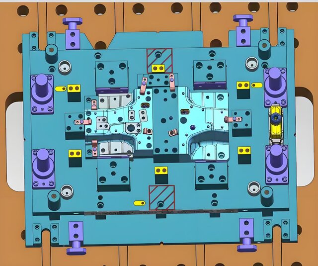 3D model of Single Punch Die