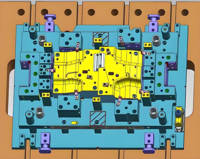 3D model of Single Punch Die