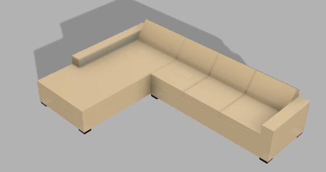 Custom Sectional Model
