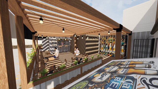 Bonito's | Bar & Cafeteria Visualization – image 5 of 7