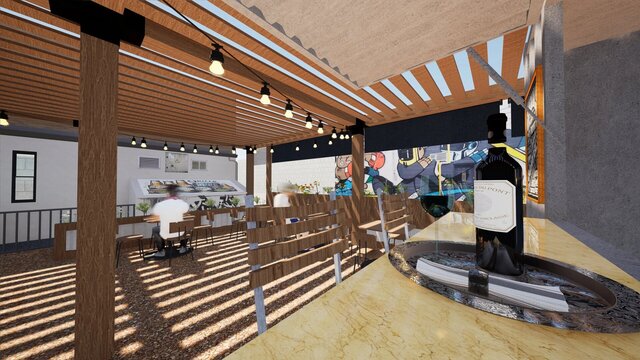 Bonito's | Bar & Cafeteria Visualization – image 6 of 7