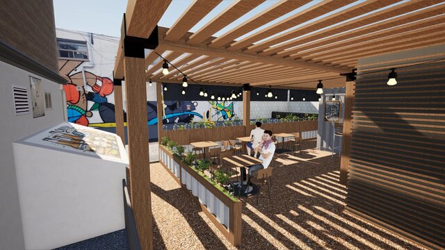 Bonito's | Bar & Cafeteria Visualization – image 4 of 7