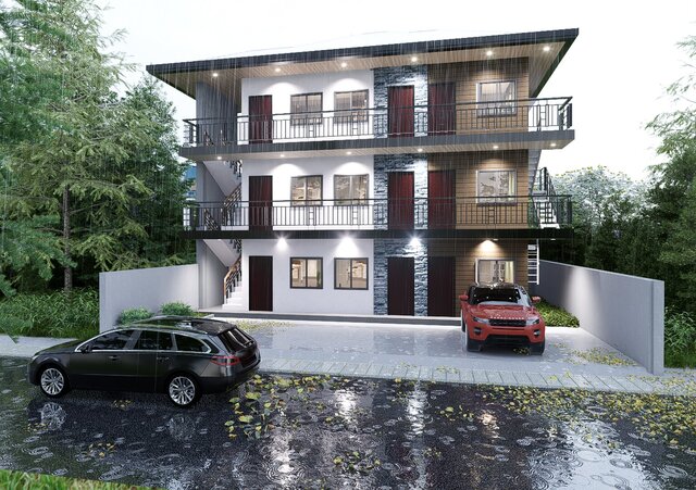 Four Storey Apartment Building