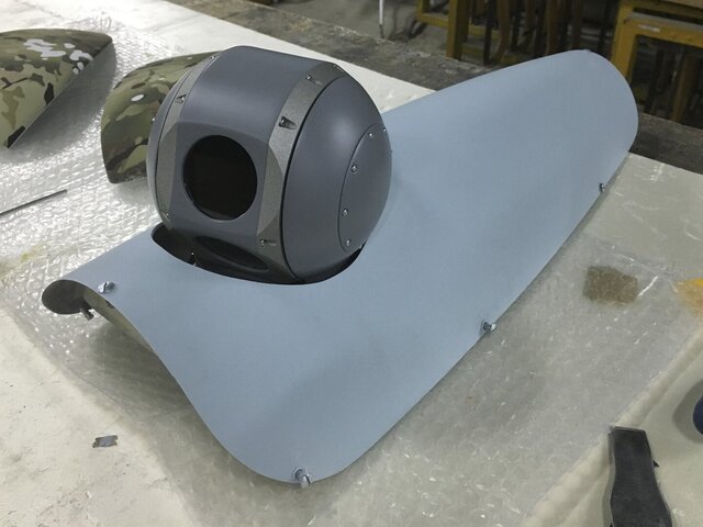 3D model of UAV Development – Fixed-Wing Platforms, Launch Systems & Production