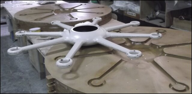 3D model of UAV Development – Fixed-Wing Platforms, Launch Systems & Production