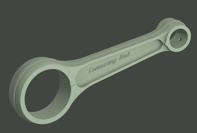 Connecting rod render image.