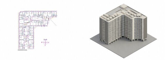 3D printable Building block (Scaled Minature)