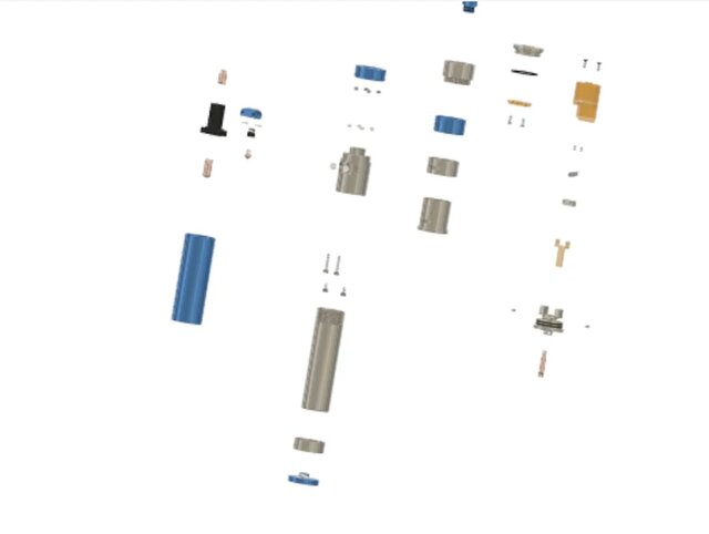 3D model of Vaping device