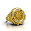 Coin Bezel Ring for Gold Dollar design by alexanderb4374