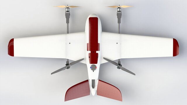 UAV VTOL Fixedwing With Tilt System – image 6 of 21