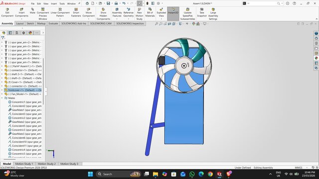 Hand Powered Fan