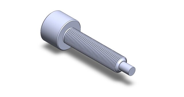 3D model of V-block assembly