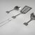 Interchangeable Kitchen Utensil Handle & Snap-Lock Mechanism