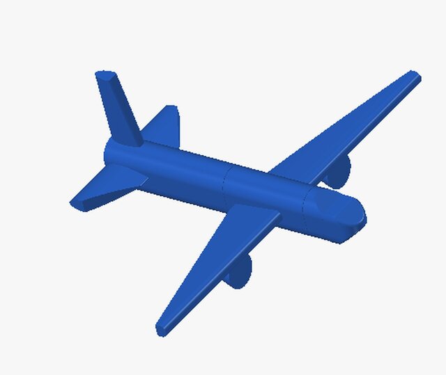 3D model of Airplane