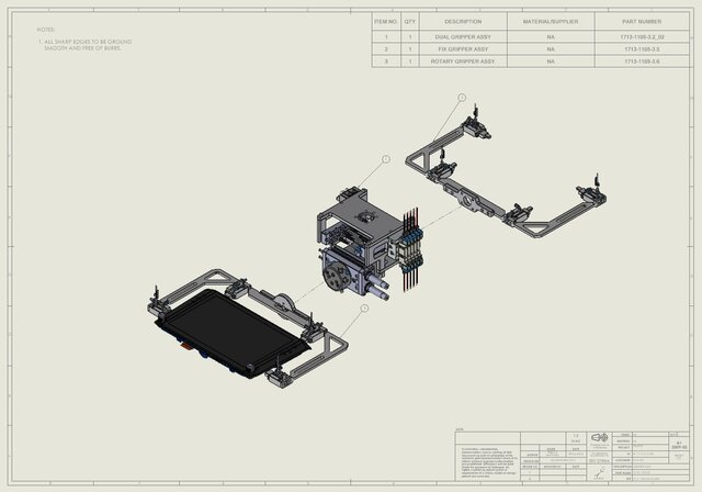 3D model of Cobot Pick & Place System for Infotainment Display Assembly