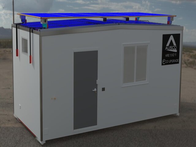 3D model of Off-Grid Solar Power System – Mechanical & CAD Design