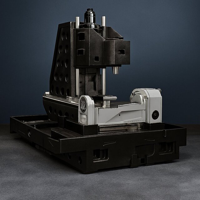VMX 5-Axis Machining Center Design and Validation