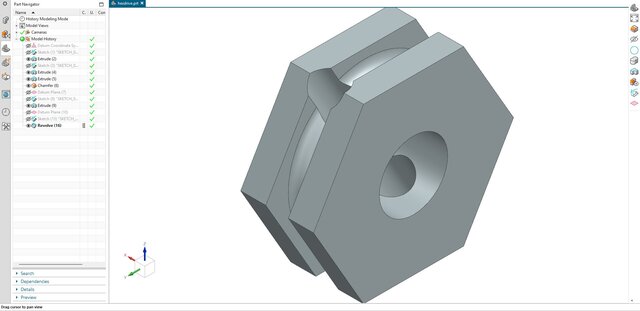 3D model of 06. Hexagonal Drive Pulley & Hub