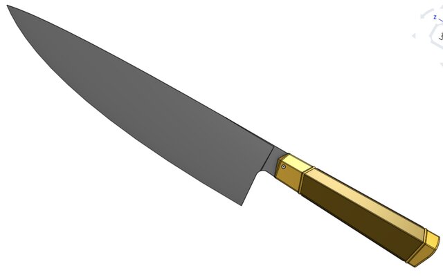 3D model of Cutlery Handle design