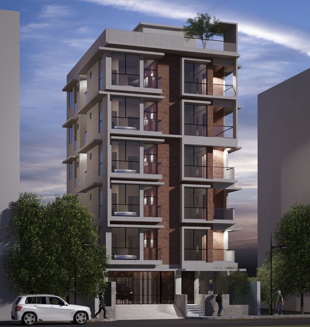 Apartment building_6 storied