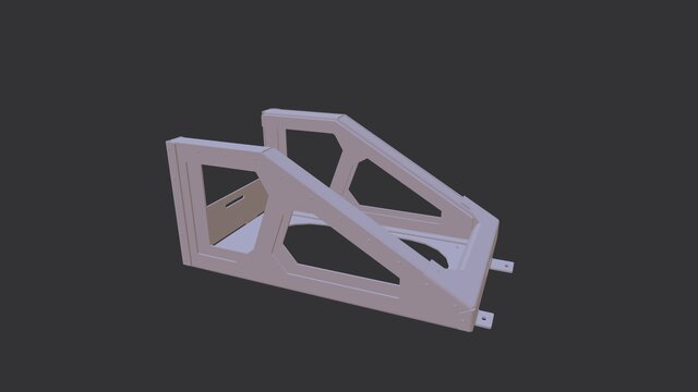 Truck Bed/Trailer Tire Carrier