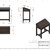 studt table with storage
