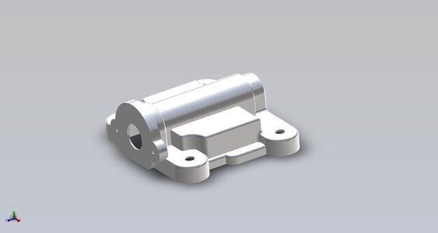 Precision Bearing Housing | Industrial Mounting Bracket
