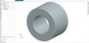 30. Shock Cartridge Hardware: Retaining Cover & Spacer design by davidharo