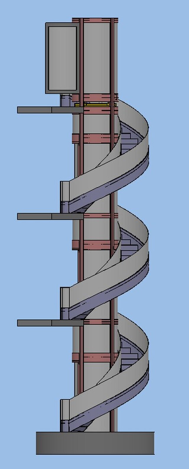 3D model of Round Elevator – A Stunning Design for Modern Architecture