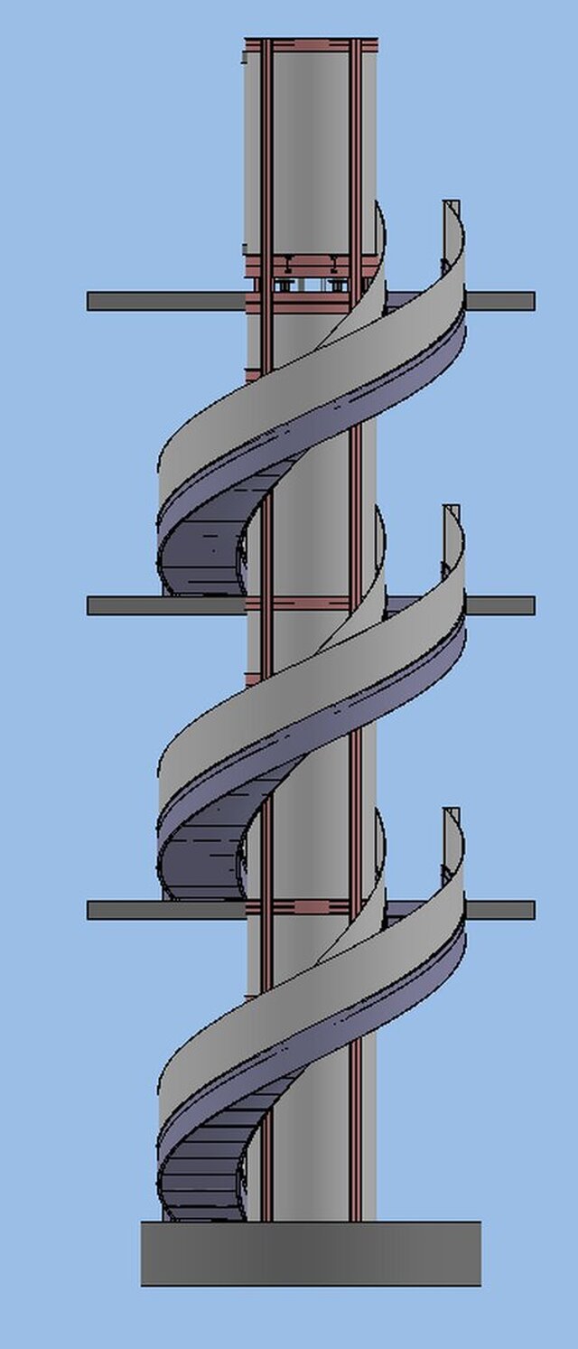 3D model of Round Elevator – A Stunning Design for Modern Architecture