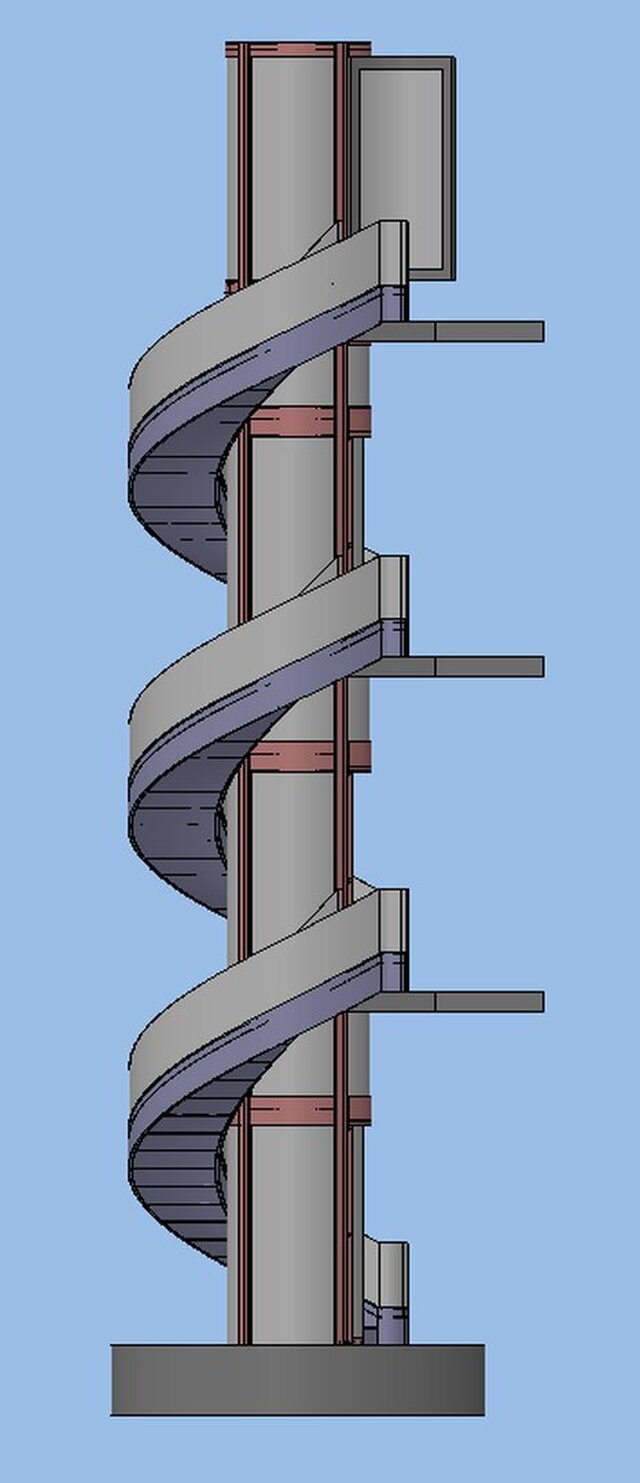 3D model of Round Elevator – A Stunning Design for Modern Architecture