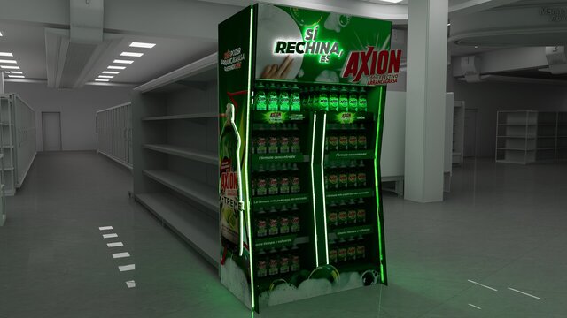 3D model of 3D Design Axion X-Treme Gondola Head Display